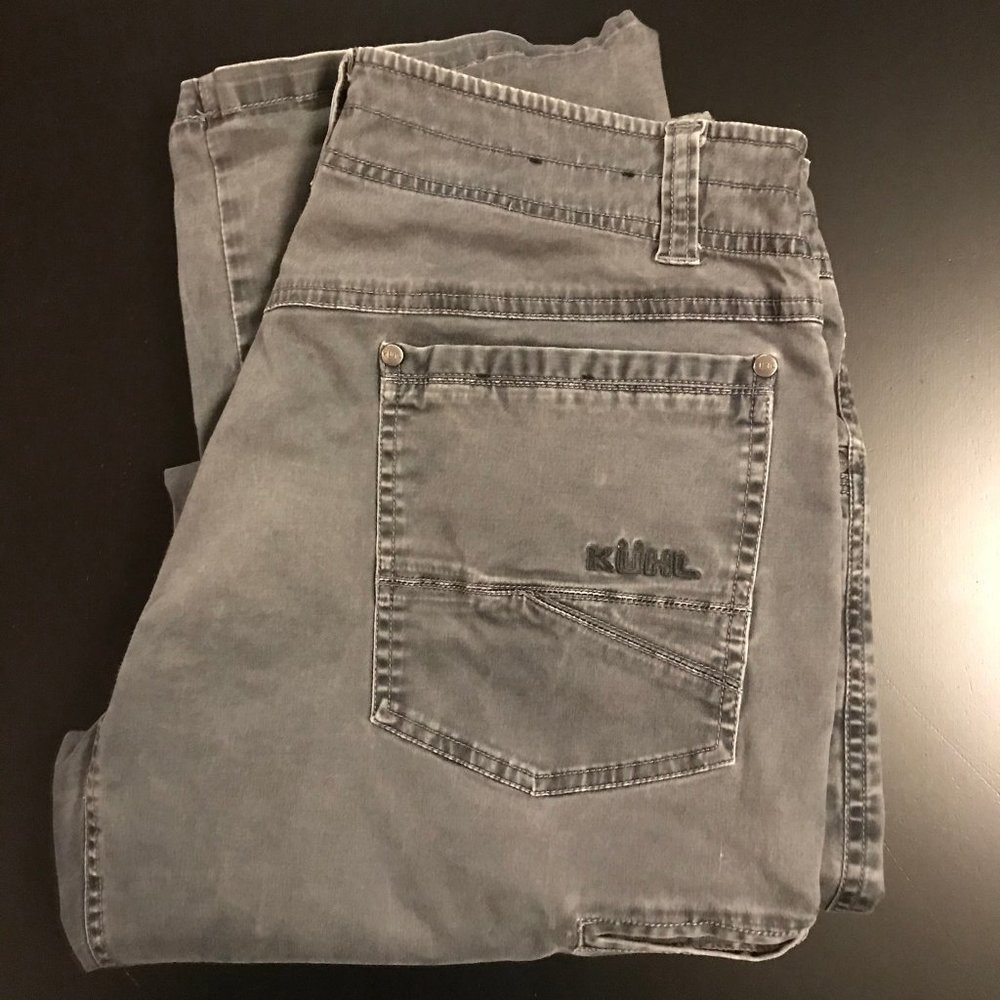 Men's KÜHL D'Lux Dark Khaki 34x36 Hiking Pants